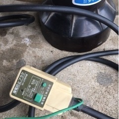 タイガーカワシマ　水中ポンプ　CP-35 クリスタルポン　作動確認済み