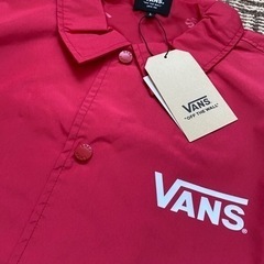 VANS コーチジャケットLの画像
