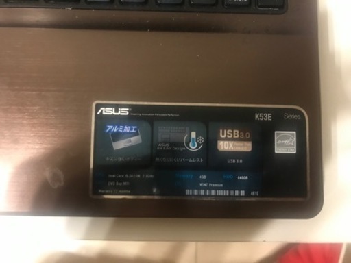 ASUSノートパソコン無線可能