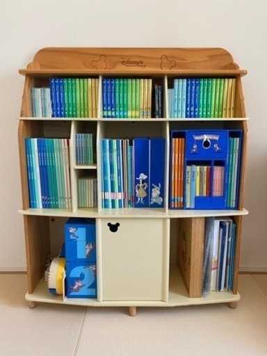 ディズニー英語システム2012年版　ミッキーパッケージ+G棚付き 今日まで