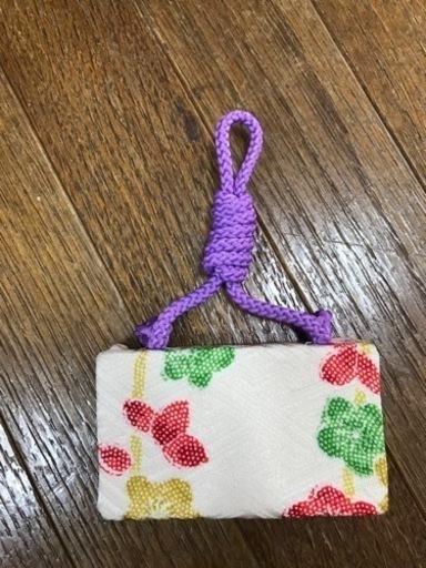 江戸小紋で作られた飾り物