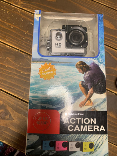 action camera  カメラ　ゴープロ　水中