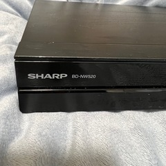 値下げしました　SHARP ブルーレイレコーダー　BD-NW520の画像