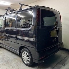 平成19年 バモス Lターボ HM1 ブラック 走行16.3万キロ 車検6年1月!!の画像