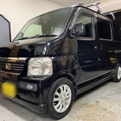 平成19年 バモス Lターボ HM1 ブラック 走行16.3万キロ 車検6年1月!!の画像