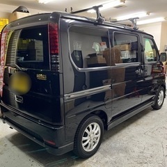 平成19年 バモス Lターボ HM1 ブラック 走行16.3万キロ 車検6年1月!!の画像