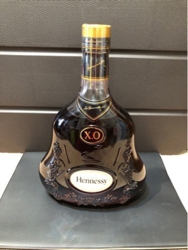 【古酒】ヘネシーXO 金ラベル　クリアボトル