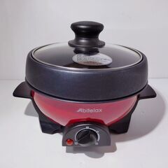 訳あり 未使用 Abitelax アビテラックス ミニグリルパン APN-16G 1～2人用 卓上調理器 グリル鍋 電気鍋 保温 料理の画像