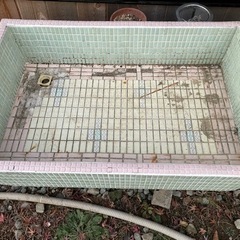 レトロ　タイル　シンクの画像