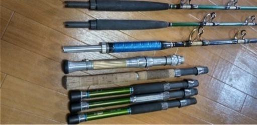 中古　釣竿　