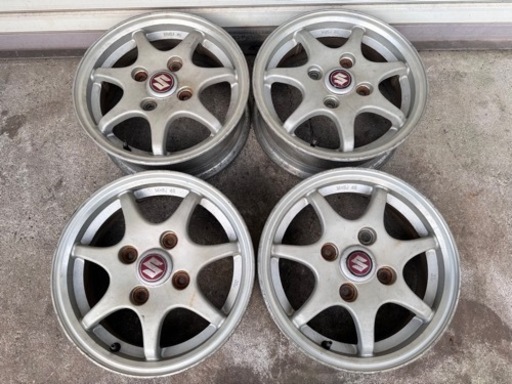 スズキEA11Rカプチーノ純正ホイル