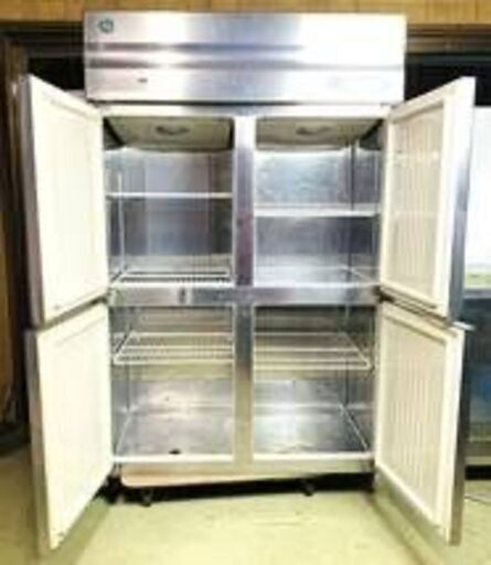 2016年製 ホシザキ 4ドア冷凍冷蔵庫 HRF-120LZT 単相100V 775L【動作確認済み 札幌発 引き取り限定・２名以上の