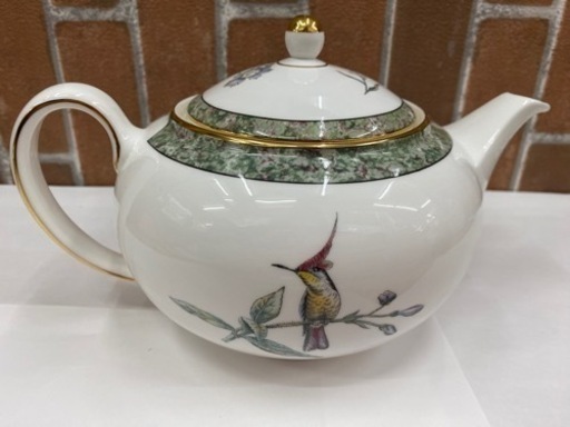 【愛品館江戸川店】ウェッジウッドWedgwood ハミングバード ティーポットID102-025987-007 