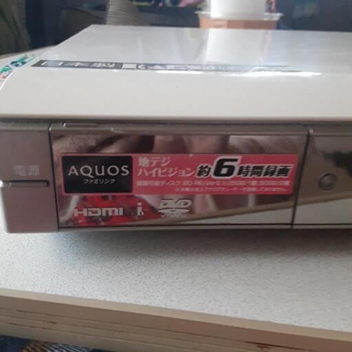 AQUOSブルーレイレコーダー