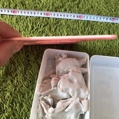 無料【100均の物ではありません】ねんど版、ねんどケースのセットの画像
