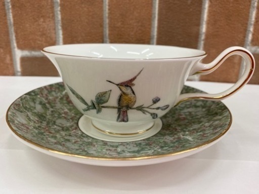 【愛品館江戸川店】ウェッジウッドWedgwood ハミングバード カップ&ソーサーピオニシェイプ5客セットID102-025989-0
