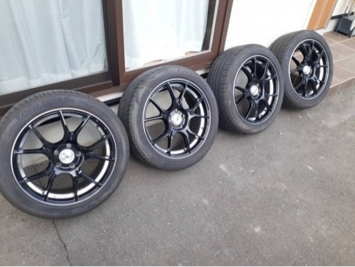 タイヤ＆ホイール　4本セット　18インチ　（マツダCX-3 装着）