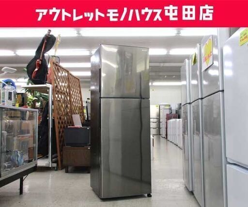 冷蔵庫 2019年製 225L 2ドア シャープ SJ-D23E-S 黒/グレー ☆ 札幌市 北区 屯田