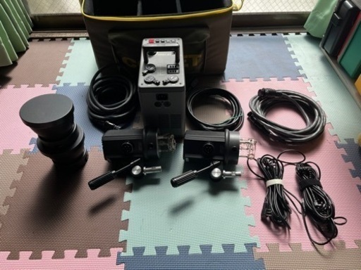 さらに値下【撮影機材】COMET/コメットCB-2400a/CLX-25H 2灯 ＋ アクセサリー類