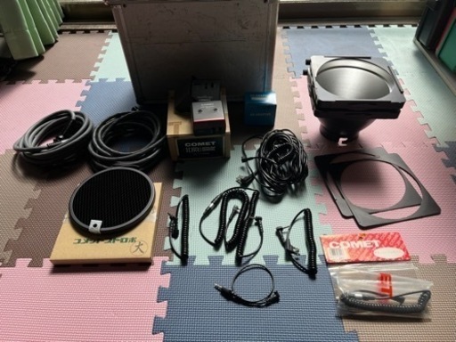 さらに値下【撮影機材】COMET/コメットCB-2400a/CLX-25H 2灯 ＋ アクセサリー類