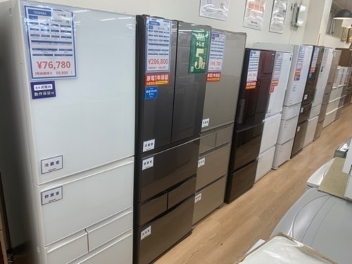 HITACHI 5ドア冷蔵庫