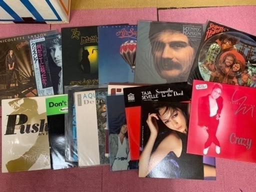 J-POP HIP-HOP DISCO AOR HOUSEなど・レコードまとめて270枚程度のセット｜JAMES INGRAM 中島美