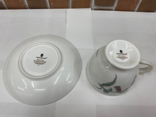 【愛品館江戸川店】ウェッジウッド ハミングバード カップ&ソーサー6客セットID102-025988-007