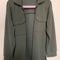 レディース　ジャケット　サイズM 薄手カーキ色