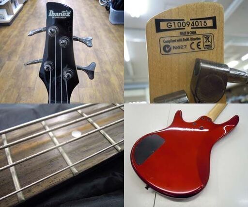 Ibanez エレキベース Gio SOUNDGEAR N427 レッド系 4弦ベース アイバニーズ ソフトケース付き 札幌市 厚別区