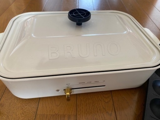 BRUNO ホットプレート　コンパクトサイズ　たこ焼きプレート