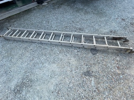 2連はしご　アルミ製