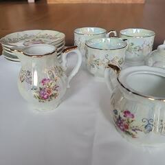 crealeカップ＆ソーサー５客セットの画像