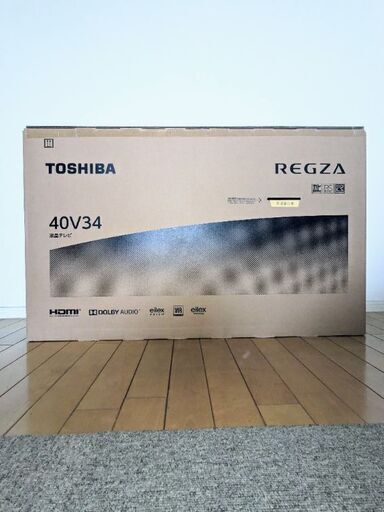東芝　REGZA　40型液晶テレビ（40V34）新品・未使用品