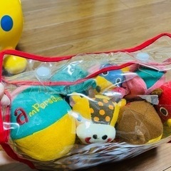 【受け渡し予定者様、決まりました】おもちゃ3点セット RODY ロディ＋ ampersand ボーリングセット＋ 手転がし車 の画像