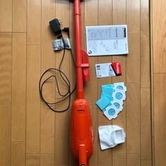 マキタ コードレス掃除機 取説・紙パック付き