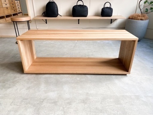 無印良品 木製テーブルベンチ オーク材 美品※引取り希望