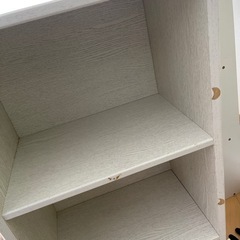 交渉中です　　1個から3個セット可能！　カラーボックス　3段　ピンク　ホワイト　白の画像