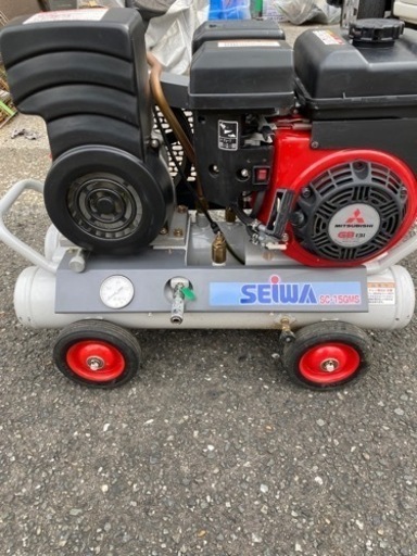 精和産業 エンジンコンプレッサー SC-15GMS  セイワ　コンプレッサー