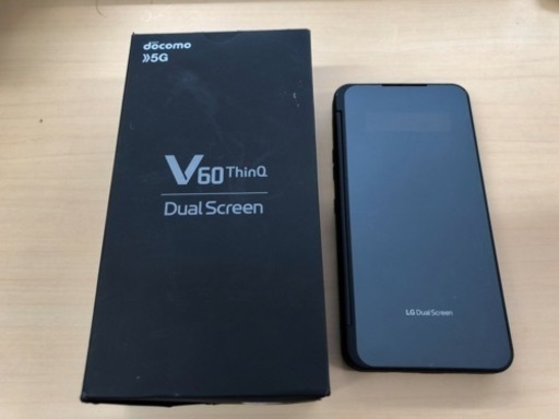 【値下げ】LG V60 ThinQ L-51A ドコモ版　デュアルスクリーン付　ジャンク