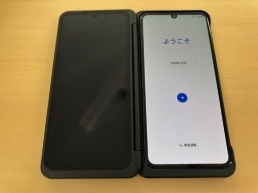 【値下げ】LG V60 ThinQ L-51A ドコモ版　デュアルスクリーン付　ジャンク