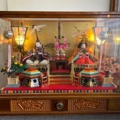 受取先決定！ガラスケース入り雛人形✨の画像