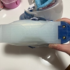 スキー靴「決まりました」の画像