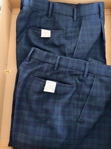 宇都宮市立泉ヶ丘中学校　男子制服　ズボン２枚　ネクタイ