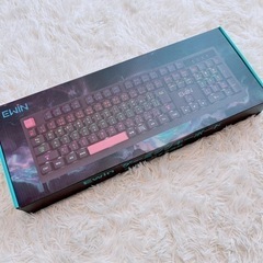 Ewin ゲーミングキーボード メカニカル　 全キーロールオーバー対応 LEDの画像