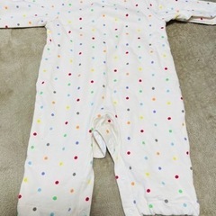 【新品】はらぺこあおむし　カバーオール サイズ70の画像