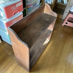 ◆受け渡し決まりました◆棚　木製　３段の画像