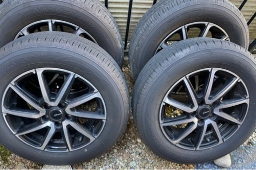 195\65\15 ナノエナジープラス3 バリ山 社外ホイール