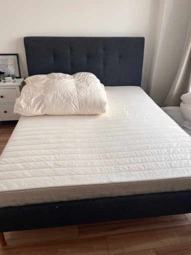 4／25まで！！イケアクイーンマットレスとダウン