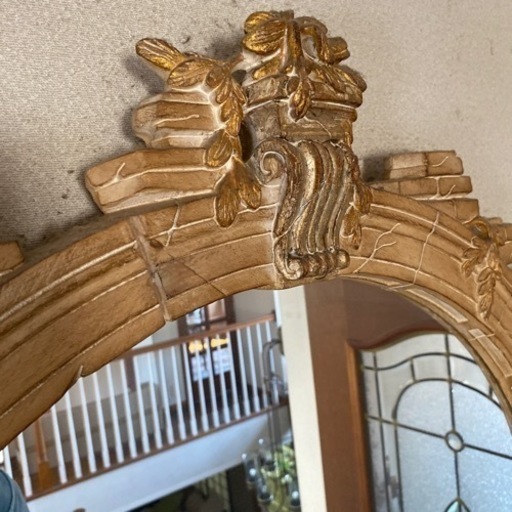 アンティークミラー　大型鏡