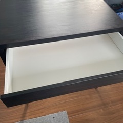 PCデスク　IKEAの画像